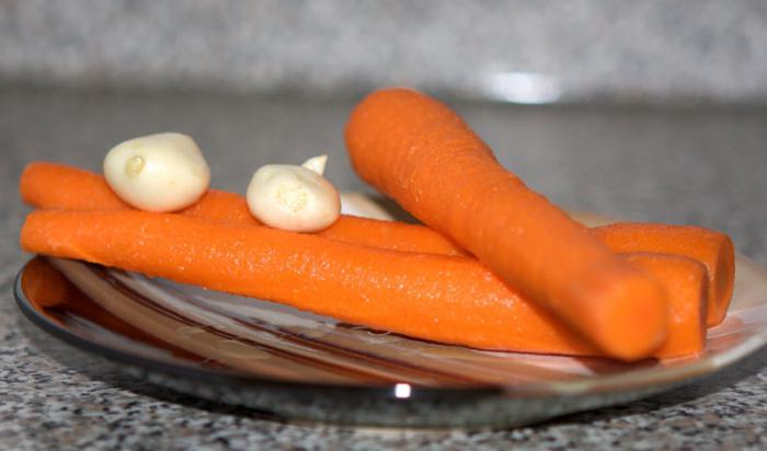 insalata di carote fresche