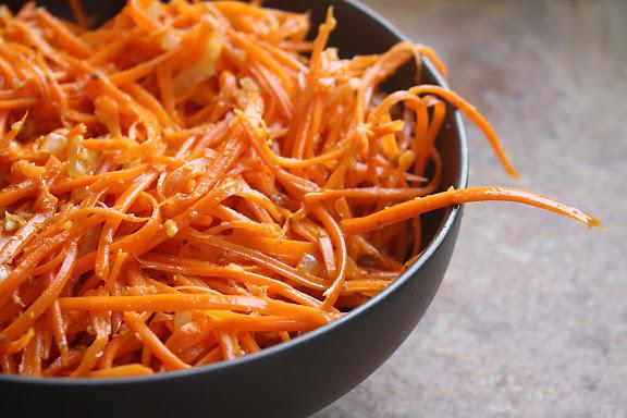 Insalata di carote coreane