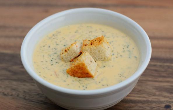 как да си направим супа от сирене с шампиньони