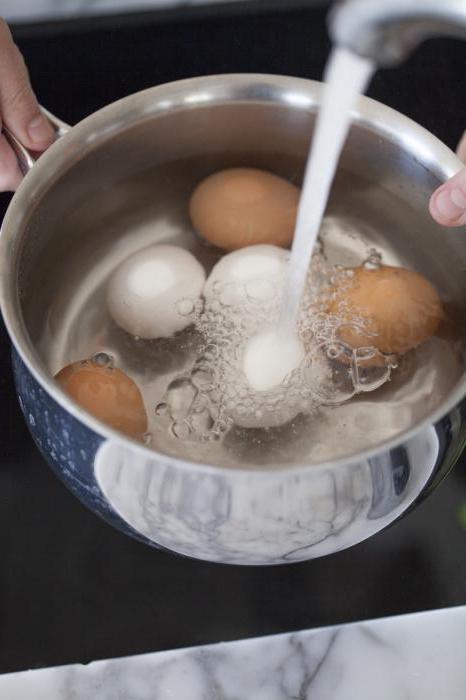 како кухати јаја, тако да добро чисте