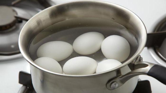 jak moc vařit vajíčka po varu