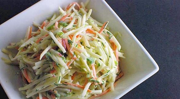kako kuhati salatu od zelenoga kupole