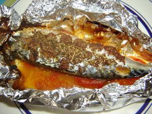 Makrela recept pečený ve fólii