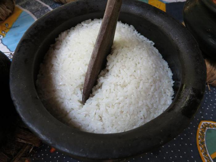 Vařené křupavé rýže