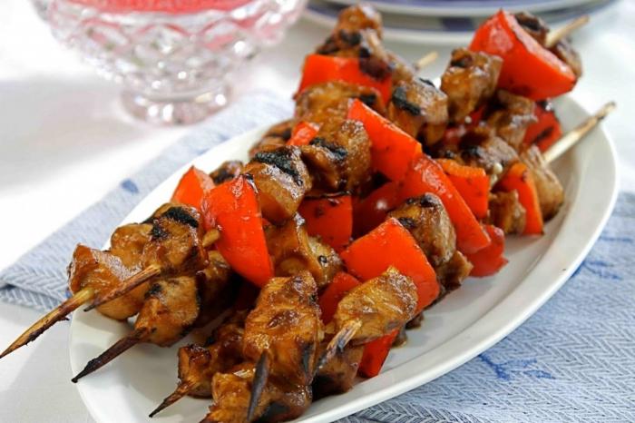 shish kebab in forno
