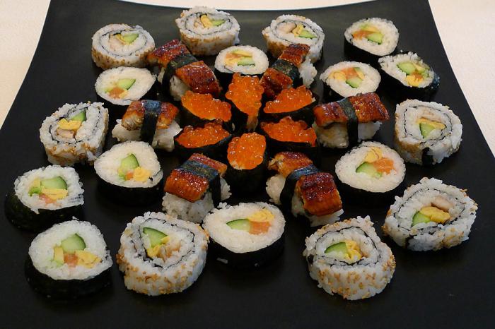 ricetta di sushi a casa
