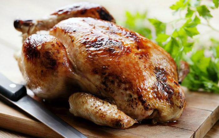 как да се готви цялото пиле във фурната