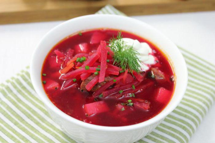 La ricetta più deliziosa del borscht passo dopo passo
