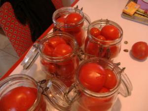 rajčata v želatině