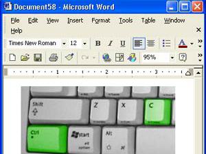 как да копирате текст с помощта на клавиатурата