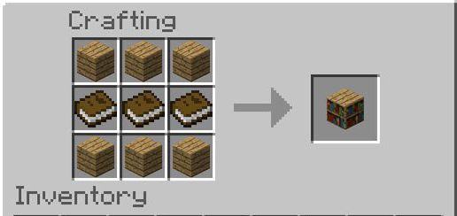 how to craft bookshelves in minecraft 1 8