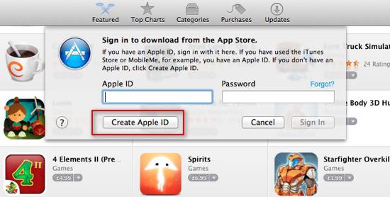 Jak vytvořit ID Apple?