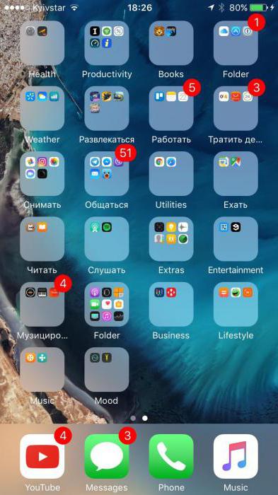 как да създадете скрита папка на iPhone