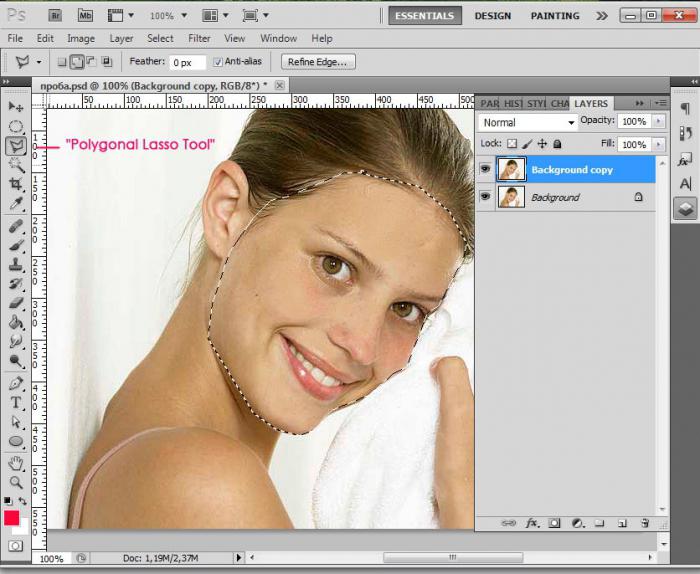 jak snížit ve Photoshopu