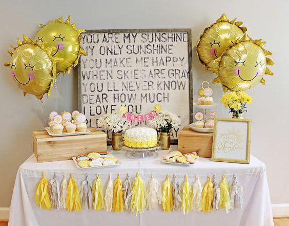 Украсете стаята с балони за рождения ден на детето