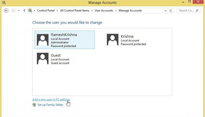 geslo za račun Windows 8
