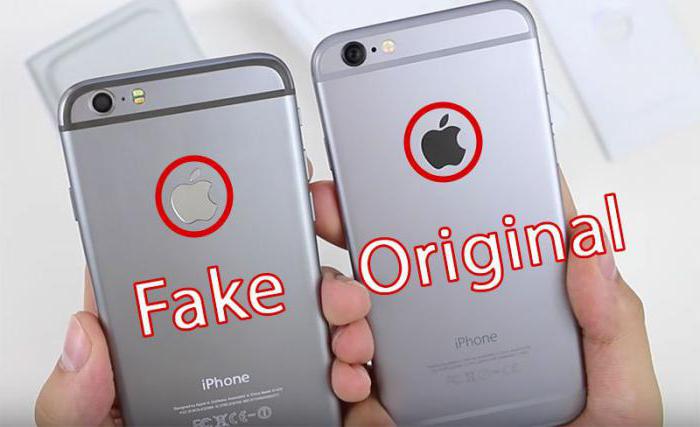 как да се разграничат iphone от фалшиви