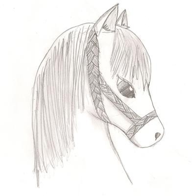 kako nacrtati lijepog konja
