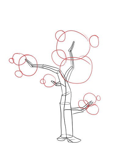 kako nacrtati stablo korak po korak