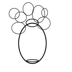 како нацртати вазу с оловком