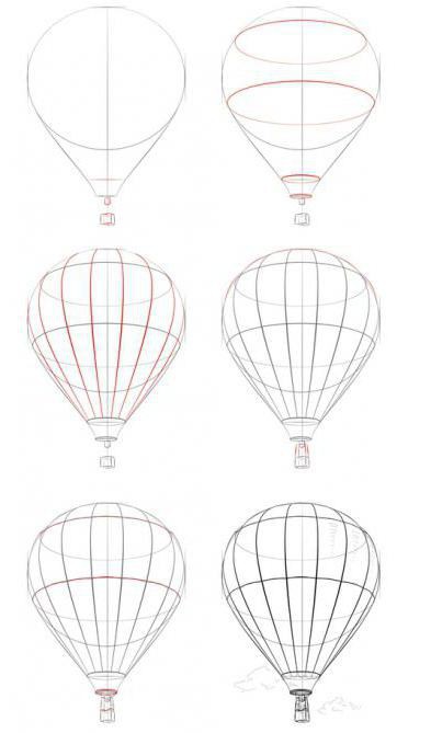 kako nacrtati balon korak po korak