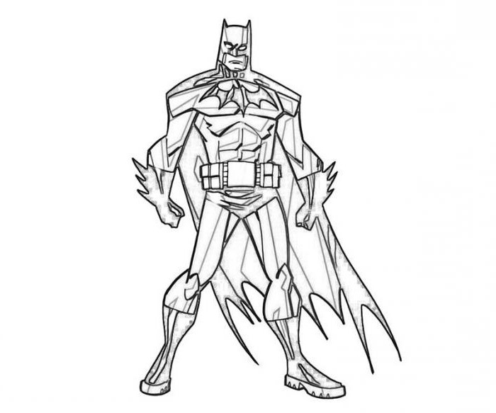 come disegnare Batman a tappe