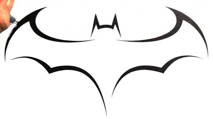 come disegnare la matita Batman