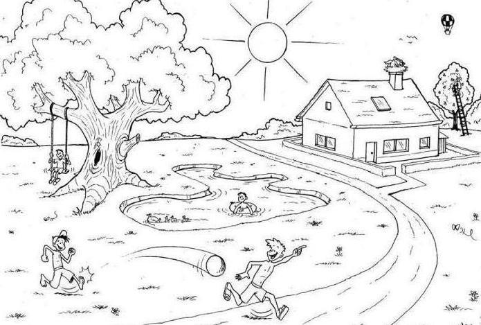 jak kreslit léto pro děti 10 let