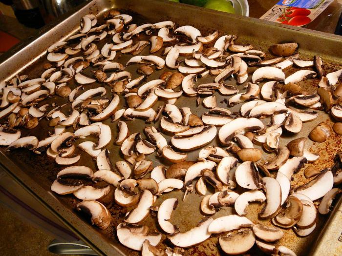 jak sušit houby v troubě