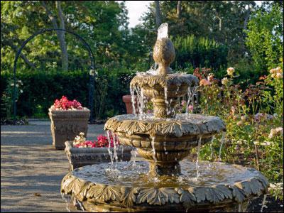 dispositivo fontana da giardino