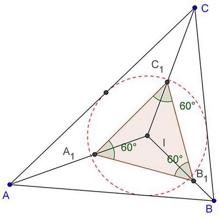 area del triangolo equilatero