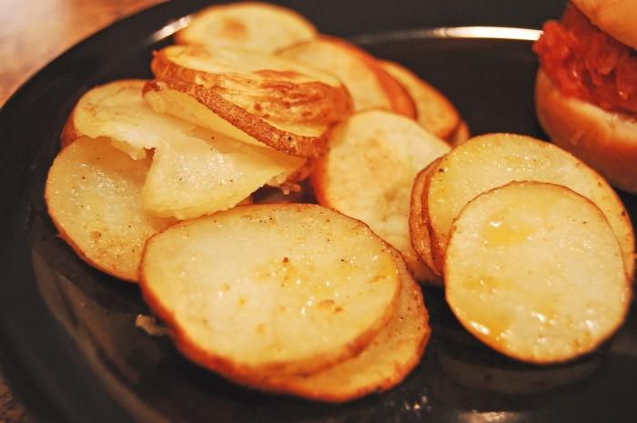 pyszne smażone ziemniaki