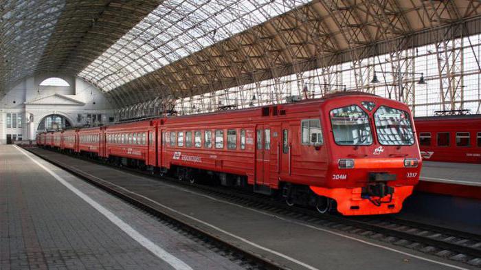 vlak Domodedovo Moskva