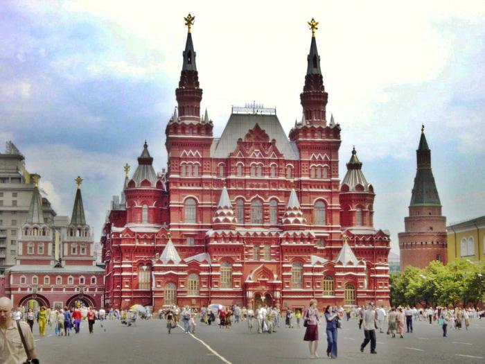 Červené náměstí v Moskvě