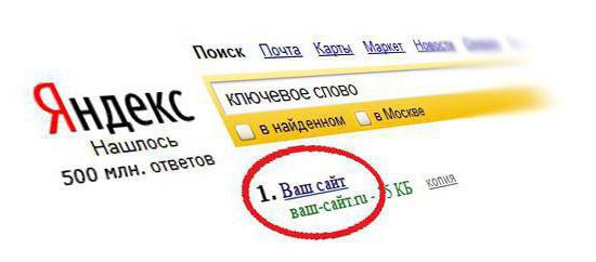 inizio 5 yandex