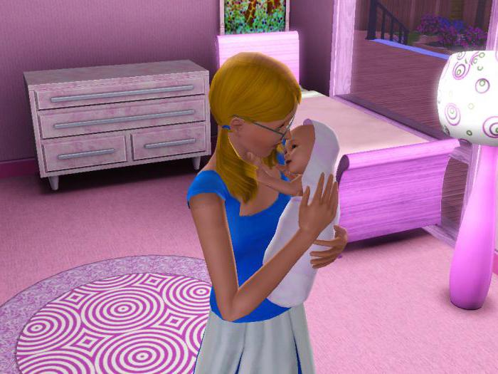 jak porodit dvojčata v Sims 3