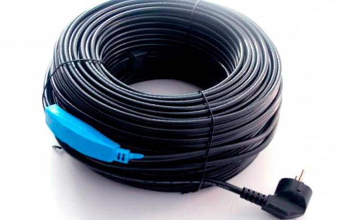 kabel za ogrevanje vodovodne cevi kako namestiti