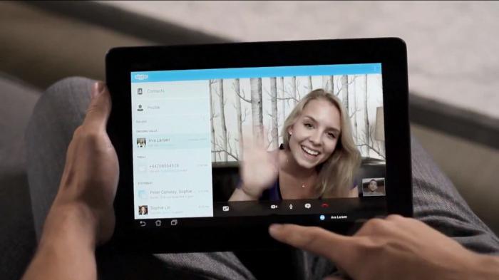 как да инсталирате skype на таблета
