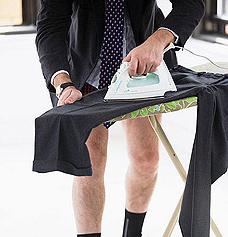 jak ironovat pánské kalhoty