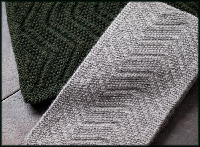 modello sciarpa a maglia