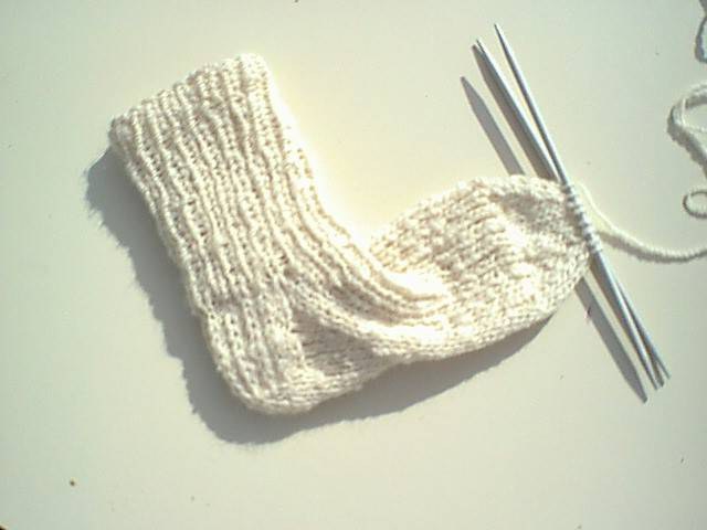 pletene čarape na 2 igle