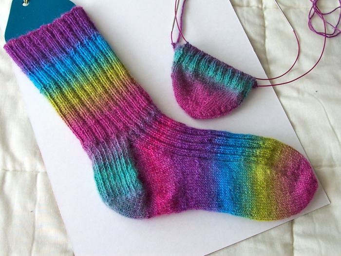 pletené ponožky