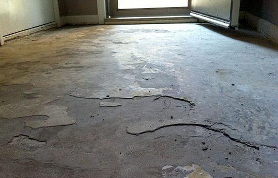 kako izravnati betonske podove