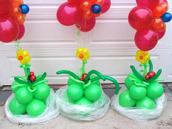 букети от снимки с балони