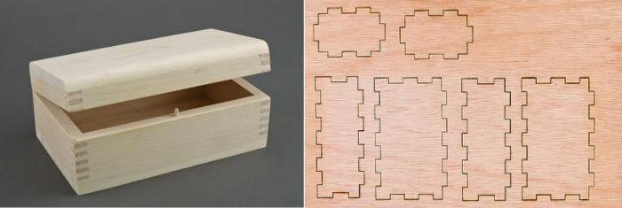 drewniane szkatułki