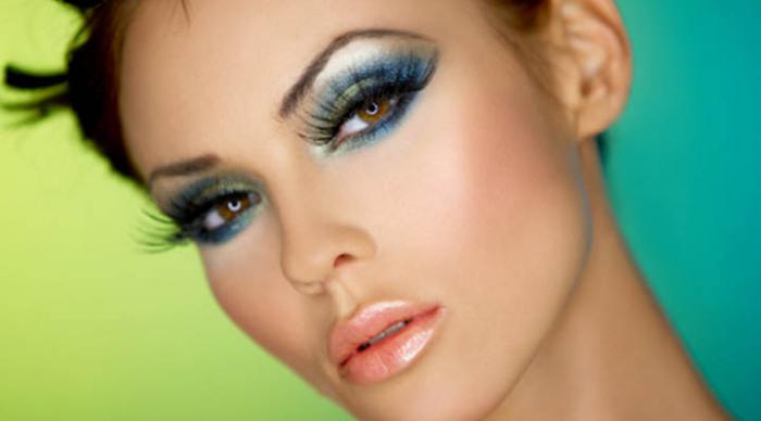 Bright makeup fotografie
