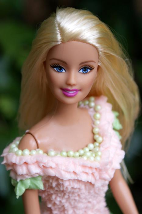 torta di bambola barbie