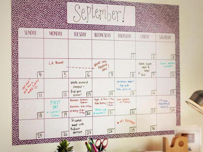 как да направите календар