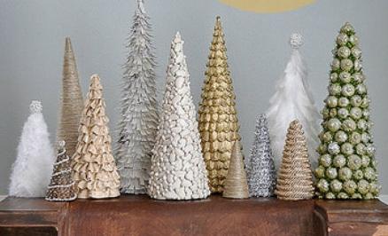 Како направити божићно дрвце властитим рукама