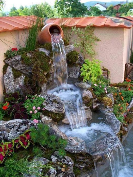kako napraviti fontanu u zemlji